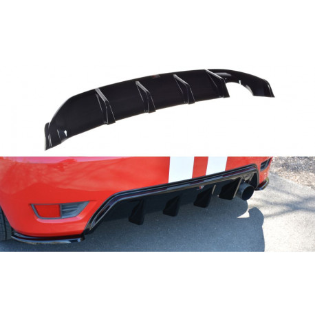 Body kit i vizualni dodaci Stražnji dufuzor branika Ford Fiesta ST Mk6 | race-shop.hr