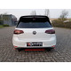 Body kit i vizualni dodaci MAXTON DESIGN središnji stražnji difuzor za VW GOLF Mk7 GTI CLUBSPORT | race-shop.hr