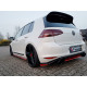 Body kit i vizualni dodaci MAXTON DESIGN središnji stražnji difuzor za VW GOLF Mk7 GTI CLUBSPORT | race-shop.hr