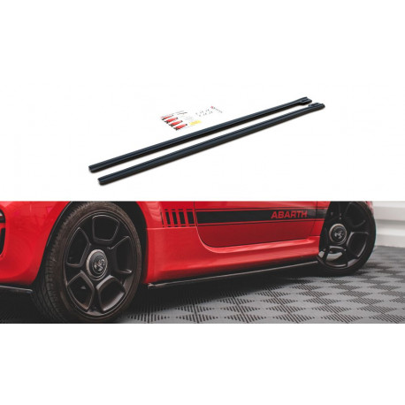Body kit i vizualni dodaci Bočne lipove pragova FIAT 500 ABARTH MK1 FACELIFT | race-shop.hr