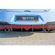 Body kit i vizualni dodaci MAXTON DESIGN središnji stražnji difuzor za Hyundai I30 N Mk3 Fastback (s vertikalnim prugama) | race-shop.hr