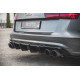 Body kit i vizualni dodaci MAXTON DESIGN stražnji difuzor za Audi S6 / A6 S-Line C7 FL | race-shop.hr