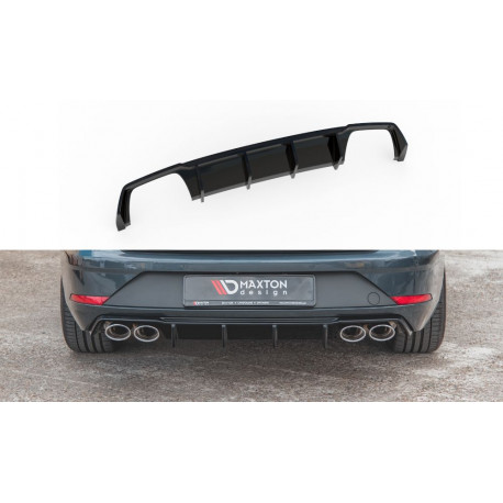 Body kit i vizualni dodaci MAXTON DESIGN stražnji difuzor za Seat Leon Cupra ST Mk3 FL, V3 | race-shop.hr