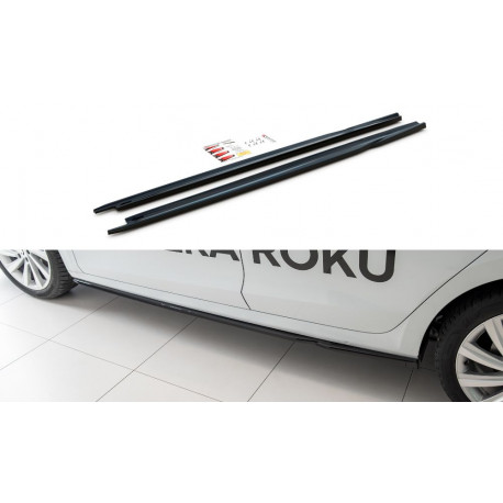 Body kit i vizualni dodaci Bočne lipove pragova V.2 Skoda Octavia Mk4 | race-shop.hr