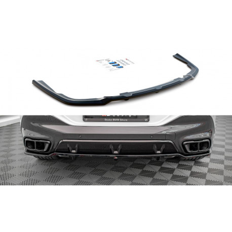 Body kit i vizualni dodaci MAXTON DESIGN središnji stražnji difuzor za BMW X6 M-Pack G06 (s vertikalnim prugama), V1 | race-shop.hr