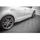 Body kit i vizualni dodaci MAXTON DESIGN difuzori bočnih pragova za Volkswagen Golf R Mk7, V2 | race-shop.hr