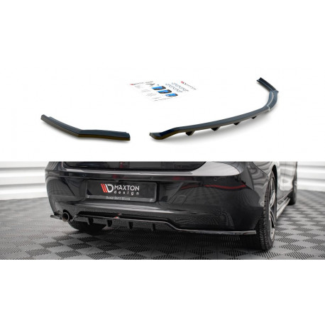 Body kit i vizualni dodaci MAXTON DESIGN središnji stražnji difuzor za BMW 1 F20 (s vertikalnim prugama) | race-shop.hr