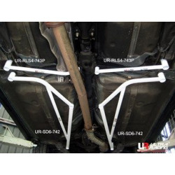 Impreza WRX/STI 01-07 UltraRacing 2x 3-točkasti podni povezivač muldi