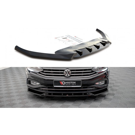 Body kit i vizualni dodaci MAXTON DESIGN prednji lip za Volkswagen Passat B8 Facelift, V2 | race-shop.hr