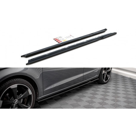 Body kit i vizualni dodaci MAXTON DESIGN difuzori bočnih pragova za Audi A3 Sportback 8V | race-shop.hr