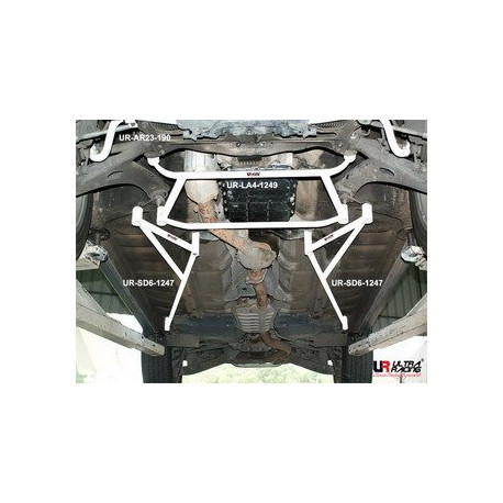 Povezivači muldi Subaru Forester SH9/SJ 2.5T 08+ Ultra-R donji povezivač muldi "H-Brace" prednjeg poda - 4-točkasti | race-shop.hr