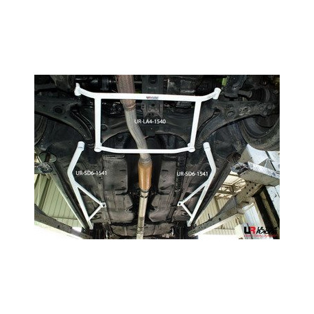 Povezivači muldi Toyota Carina II 87-92 2.0 Ultra-R donji povezivač muldi "H-Brace" prednjeg poda - 4-točkasti | race-shop.hr