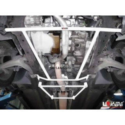 Saab 93 02-12 2.0T UltraRacing donji povezivač muldi "H-Brace" prednjeg poda - 4-točkasti