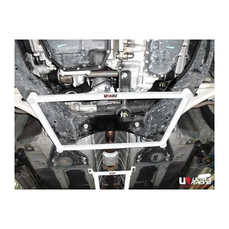 Povezivači muldi Nissan Teana 09+ J32 UltraRacing donji povezivač muldi "H-Brace" prednjeg poda - 4-točkasti | race-shop.hr
