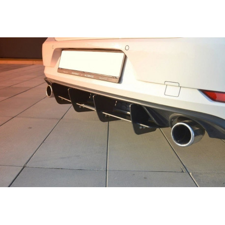 Body kit i vizualni dodaci MAXTON DESIGN stražnji difuzor za VW GOLF MK7 GTI FACELIFT | race-shop.hr