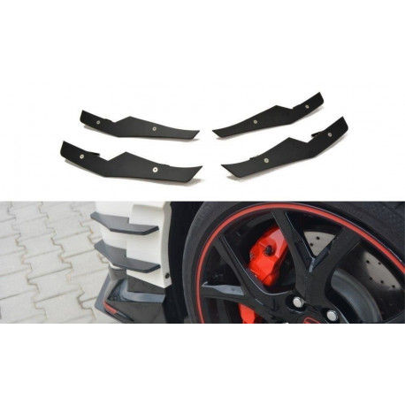 Body kit i vizualni dodaci MAXTON DESIGN canardi za HONDA CIVIC IX TYPE R | race-shop.hr