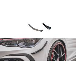 Prednji lip Wings (Bočna krila branika (CANARDS) Volkswagen Golf 8 GTI