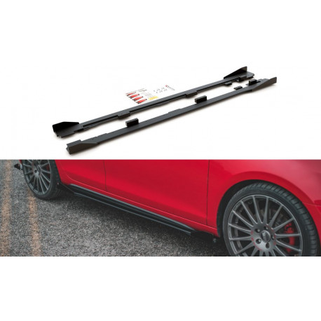 Body kit i vizualni dodaci MAXTON DESIGN Racing Durability difuzori bočnih pragova + krila za Volkswagen Golf GTI Mk6 | race-shop.hr