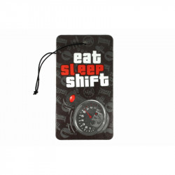 Viseći miris za auto RACES Eat Sleep Shift