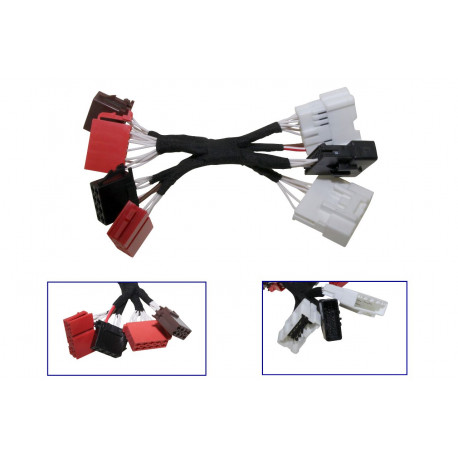 OBD dodatke/setove Set za pretvorbu kabela + codingdongle Media System za povezivanje Media System Connect za Smart forfour 453 | race-shop.hr