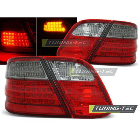 Rasvjeta LED stražnja svjetla crvena tamna za MERCEDES CLK W208 03.97-04.02 | race-shop.hr