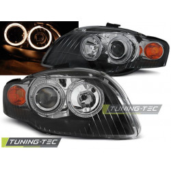 Farovi angel eyes crna za AUDI A4 B7 11.04-03.08