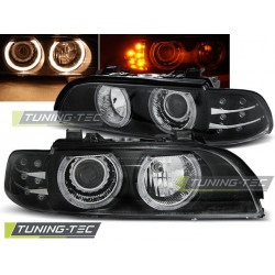 Farovi angel eyes crna LED INDIKATOR BMW E39 09.95-06.03