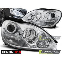 TUNING-TEC farovi za XENON MERCEDES W220 S-KLASA 09.98-02 (D1S/H7), krom
