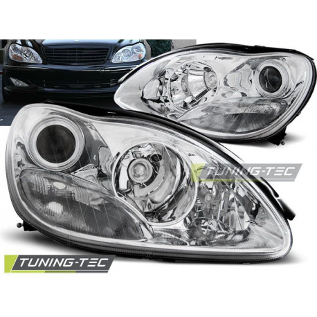 Farovi i rasvjeta Farovi krom za MERCEDES W220 S-KLASA 09.98-05.05 | race-shop.hr