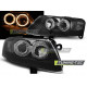 Rasvjeta Farovi angel eyes crna za AUDI A6 C6 04.04-08 | race-shop.hr