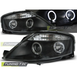 Farovi CITROEN C3 03.02-09 angel eyes BLACK
