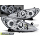 Farovi i rasvjeta Farovi PEUGEOT 307 04.01-06.05 angel eyes krom | race-shop.hr