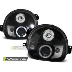 Farovi RENAULT TWINGO 03.93-09.98 angel eyes BLACK