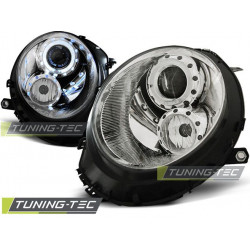 Farovi angel eyes krom za BMW MINI (COOPER) 06-14