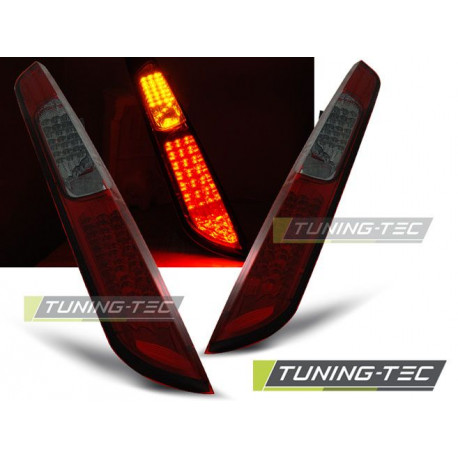 Rasvjeta LED stražnja svjetla FORD FOCUS MK2 09.04-08 HB crvena tamna LED | race-shop.hr