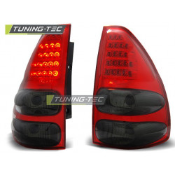 LED stražnja svjetla TOYOTA LAND CRUISER 120 03-09 crvena tamna LED