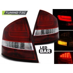 LED bar stražnja svjetla crveno bijela za SKODA OCTAVIA II SEDAN 04-12