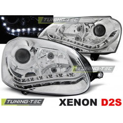 XENON FAROVI KROM za VW GOLF 5