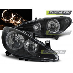 FAROVI PEUGEOT 307 04.01-06.05 ANGEL EYES CRNI