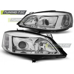 FAROVI OPEL ASTRA G 09.97-02.04 KROM H7