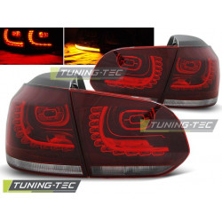 TUNING-TEC LED stražnja svjetla za VW GOLF 6 10.08-12, crveno-bijela