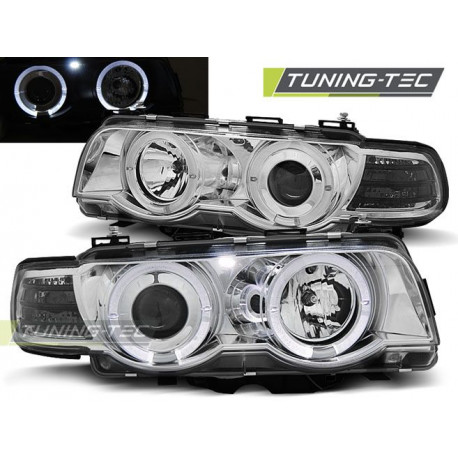 Farovi i rasvjeta FAROVI ANGEL EYES KROM za BMW E38 09.98-07.01 | race-shop.hr
