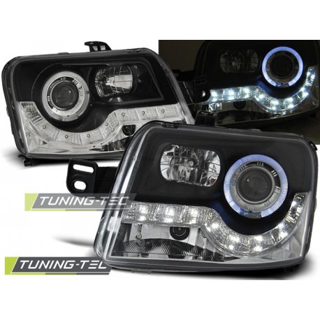 Rasvjeta FAROVI FIAT PANDA 03-12 DAYLIGHT CRNI | race-shop.hr