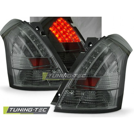 Farovi i rasvjeta LED STRAŽNJA SVJETLA SUZUKI SWIFT 05.05-10 SMOKE LED | race-shop.hr