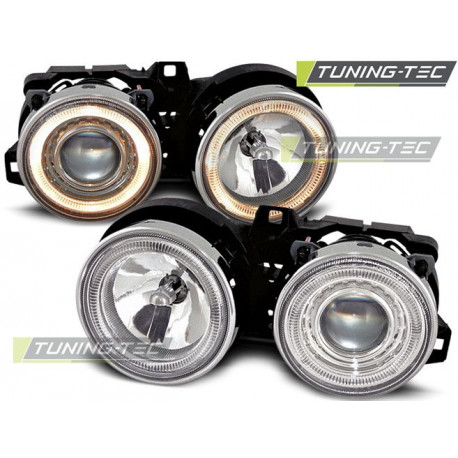 Farovi i rasvjeta FAROVI ANGEL EYES KROM za BMW E30 11.82-06.94 | race-shop.hr
