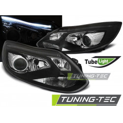 TUNING-TEC farovi (Tube Light) za FORD FOCUS MK3 11-10.14 (H1/H7), crna