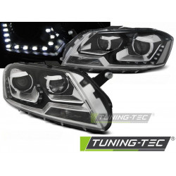 TUNING-TEC farovi (DRL) za VW PASSAT B7 10.10- 10.14 (H7), crna, V2