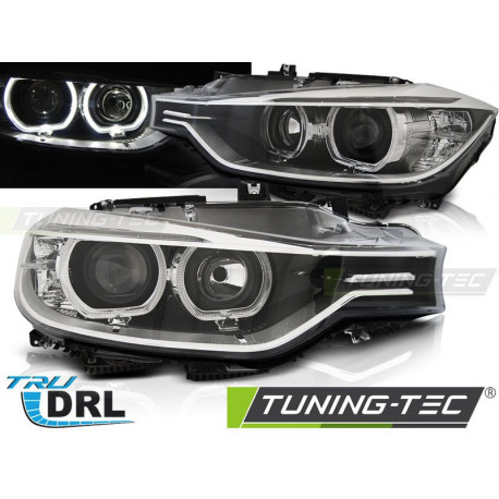 Farovi i rasvjeta FAROVI ANGEL EYES LED CRNI za BMW F30/F31 10.11 - 05.15 | race-shop.hr
