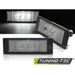 LICENSE LED 3x LIGHTS CLEAR for BMW E63/E64/E81/E87/Z4/MINI