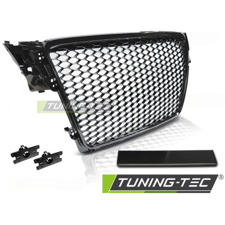 Body kit i vizualni dodaci Rešetka SPORT SJAJNO CRNA za AUDI A4 B8 08-11 | race-shop.hr